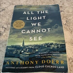 All the Light We Cannot See by Anthony Doerr - Blue Cover